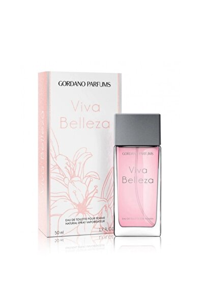 GORDANO PARFUMS VIVA BELLEZA Eau de Toilette for Women, 50 ml,