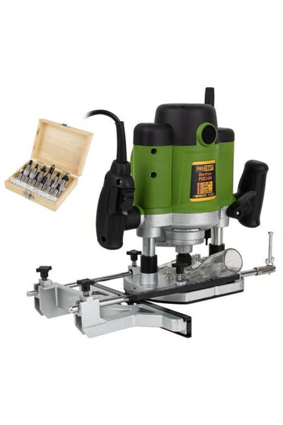 PRO CRAFT POB-2400 PROCRAFT milling machine, the product contains a green sta...