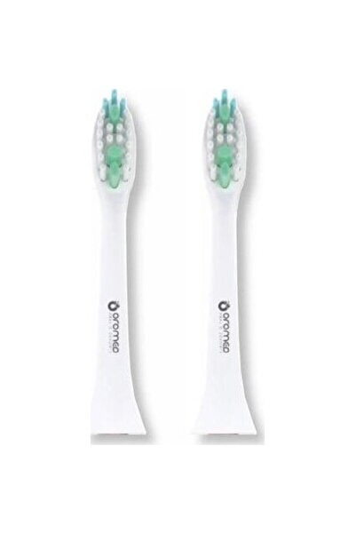 OROMED ORO-BRUSH vârfuri periuță de dinți sonică 2 bucăți Albe