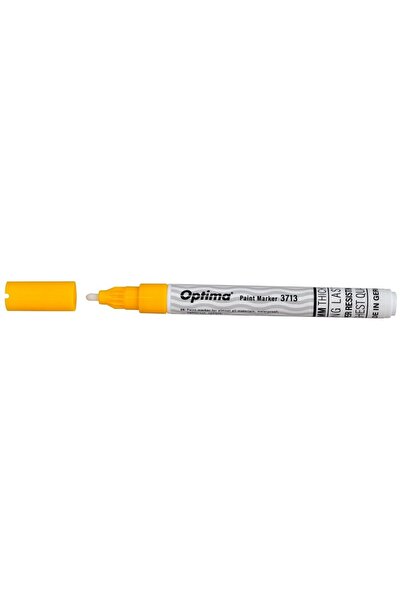 Optima Paint marker Paint 3713, round tip 2.0mm, writing thickness 1.2mm - ye...