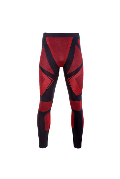 Lahti Pro Pantalon de corp termoactiv / negru-rosu - s/m