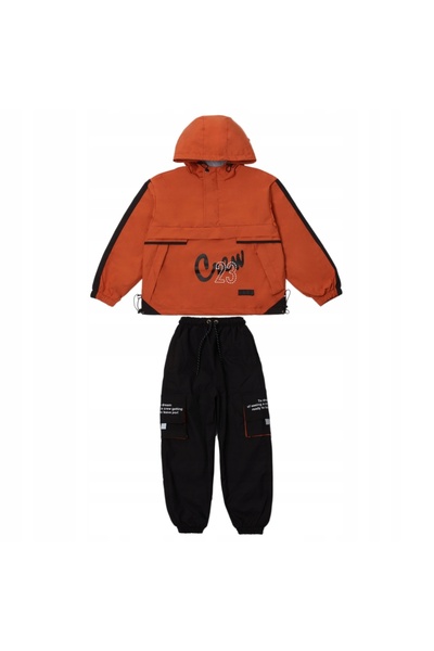 Mod Kids Children's tracksuit, MOD KIDS, jacket and pants, red, 146 cm