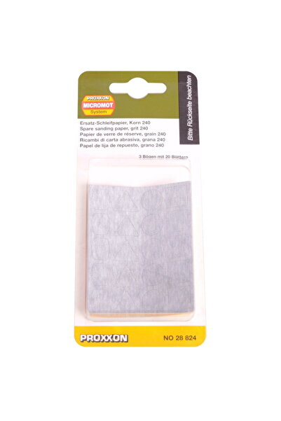 Proxxon Replacement abrasive sheets for PS13, GR240, 28824