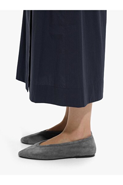 PARFOIS Kadın Süet Deri Düz Ayakkabı