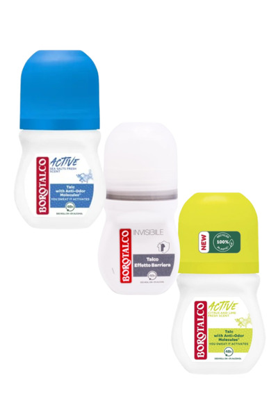 Borotalco Set 3 roll-on dama