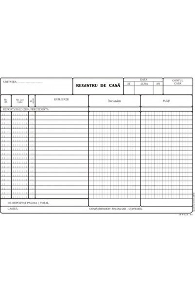 Other Self-copy home register, A4 format, 50 sets/booklet