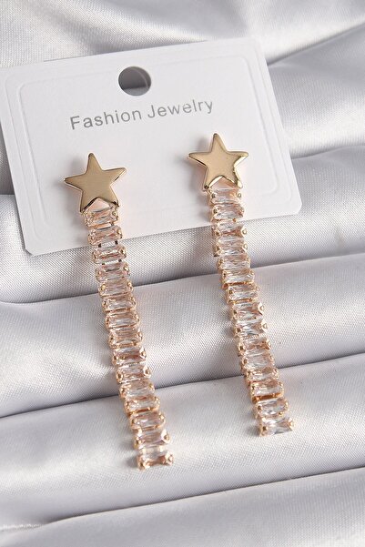 Inure Jewelry النحاس الذهب اللون نجمة نموذج الطريق المائي الزركون حجر المرأة ...