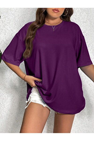 Mügerella Unisex Oversized 100% Cotton T-Shirt T-Shirt - Sports Casual Loose ...