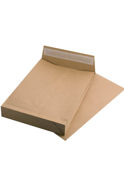 Other Envelope B4 kraft silicone bellows 100 (250x353x100mm) 10pcs/set