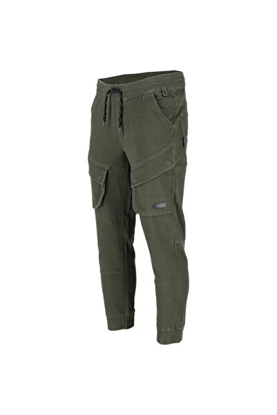 Lahti Pro Stretchy pants with drawstring and cuffs / khaki - 2xl