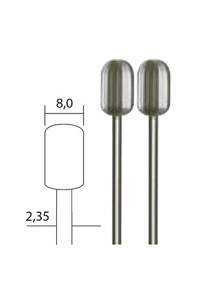 Proxxon Set of 2 tungsten-vanadium alloy steel cutters, 28726