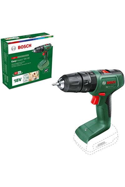 Bosch Mașina de găurit EasyImpact 18V-40 (verde/negru,fara baterie si incarca...