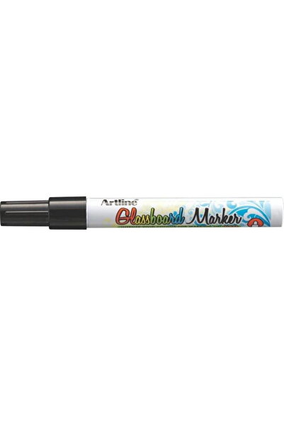 artline Glassboard marker, round tip 2.0mm - black