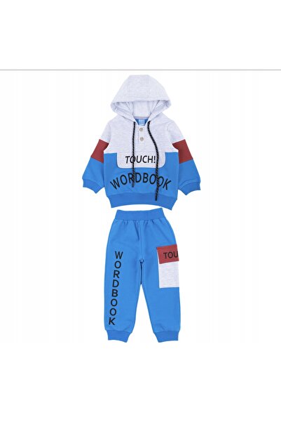 Mod Kids Children's set, MOD KIDS, sweatshirt and pants, blue, 104 cm