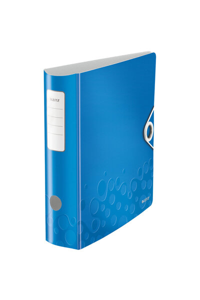 Leitz Biblioraft Active Wow 180, A4, 75 mm, polyfoam - metallic blue