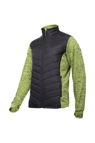 Lahti Pro Jacheta cu imprimeu si matlasare / verde-negru - 3xl