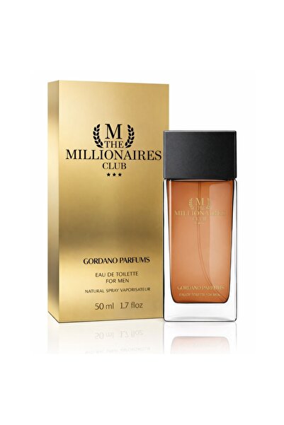 GORDANO PARFUMS THE MILLIONAIRES CLUB Eau de Toilette for Men, 50 ml,