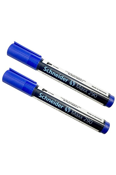 SCHNEIDER Maxx 290 marker, for whiteboard+flipchart, round tip 2-3mm - blue