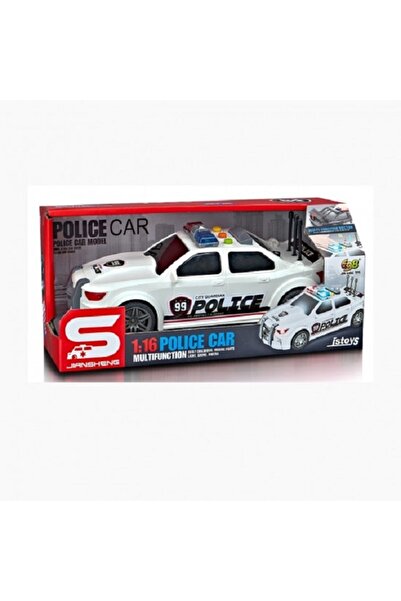 JS Toys Αστυνομικό αυτοκίνητο με μηχανισμό τριβής # 44; πορτμπαγκάζ που ανοίγ...