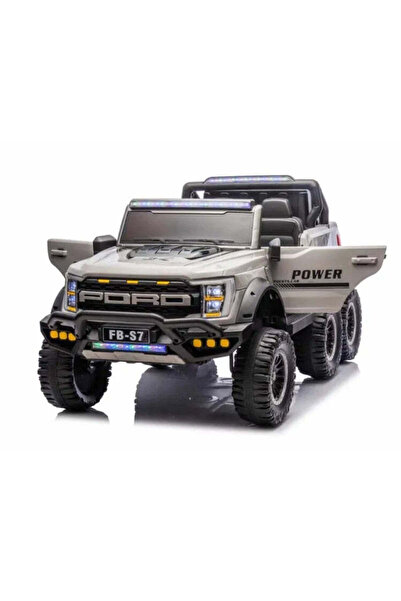 OEM Electric car with 2 seats, 6 wheels, 12 V, age 2-8 years, gray