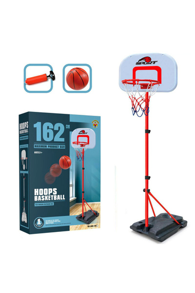 Hoops Basketball Cos de Baschet cu suport pentru copii, reglabil, 162...