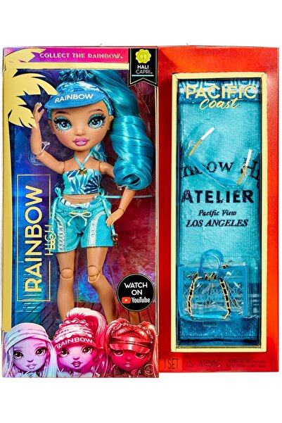 Rainbow High 578390 Papusa seria "Pacific Coast" Hali Capri (Bl...