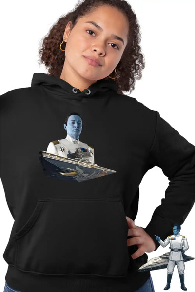 OEM Women's Thrawn Imperial Star Wars Destroyer Grand Admiral Hoodie