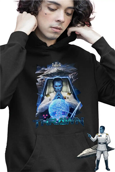 OEM Παιδικό Φούτερ με Κουκούλα για Αγόρια Grand Admiral Thrawn Legend Star Wars