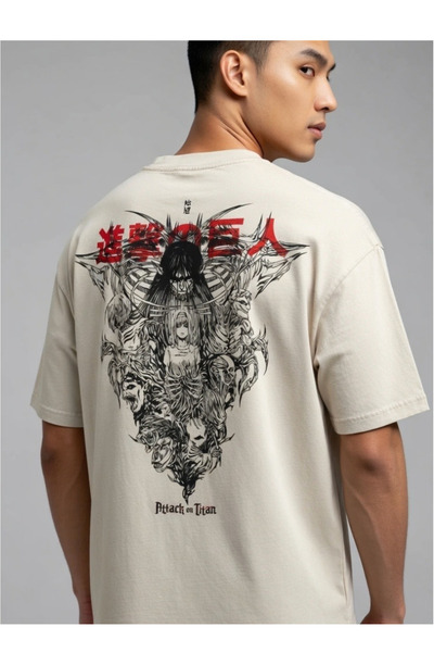 Köstebek تي شيرت أنيمي أتاك أون تايتان فاينل تشابتشر للجنسين