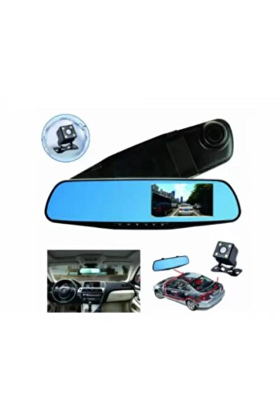 OMR Vechicle BlackBOX DVR Camera Auto Oglinda Retrovizoare FHD 1080p Cu Camer...