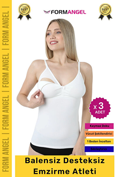 Carlburn # Breastfeeding Undershirt, Supportless, Without Underwire, Clip-On,...