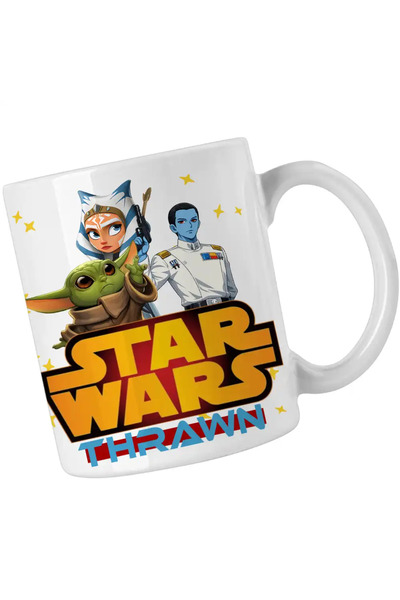 OEM Star Wars Thrawn Ahsoka Baby Yoda mug