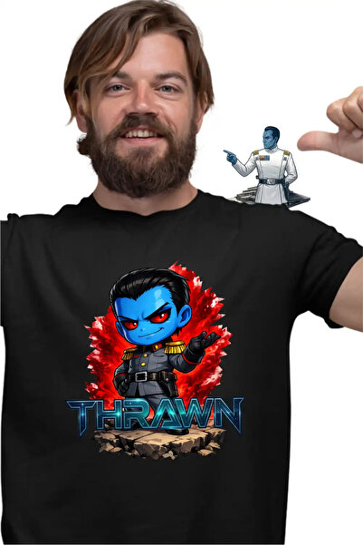 OEM Men's T-Shirt Star Wars Thrawn Grand Admiral Chibi
