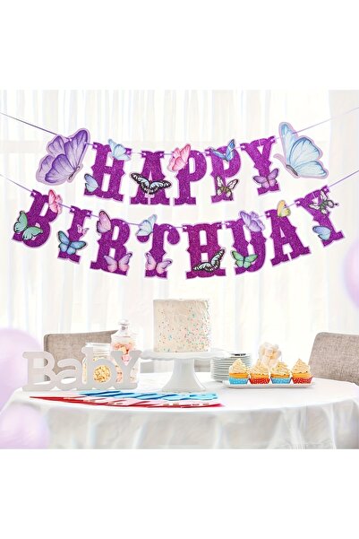 Generic Brand Purple Banner Party Decoration