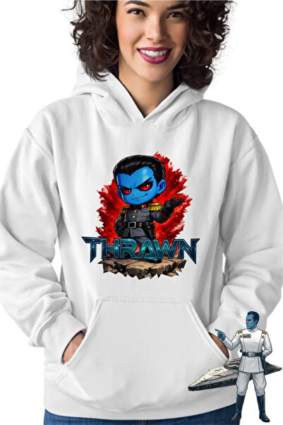 OEM Women's Hoodie Star Wars Thrawn Grand Admiral Chibi