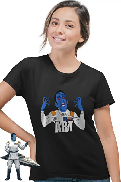 OEM Women's T-Shirt Thrawn Art Star Wars Grand Admiral