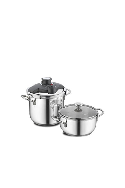 KORKMAZ Alia 4 Parça Düdüklü Tencere Seti A171