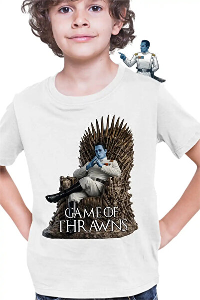 OEM Παιδικό Αγορίστικο T-shirt Game of Thrawns Admiral Thrawn Star Wars