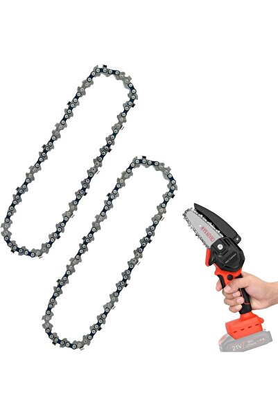 Onuvio Set of 2 Minisaw Chain or Portable Electric Chainsaw, 4 inch, 14 teeth...