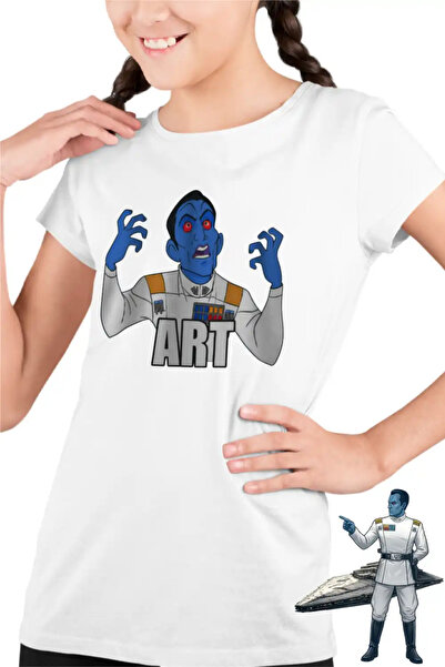OEM Παιδικό Κοριτσίστικο T-shirt Star Wars Grand Admiral με θέμα το Thrawn Art