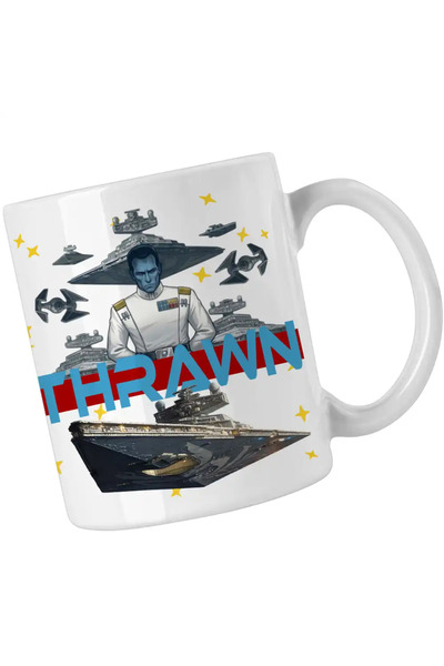 OEM Grand Admiral Thrawn Star Wars Battleship mug