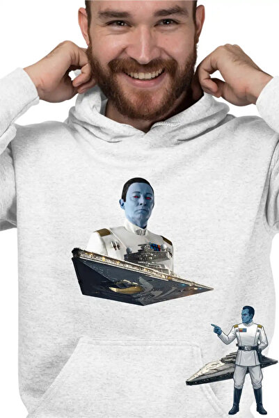 OEM Men's Thrawn Imperial Star Wars Destroyer Grand Admiral Hoodie