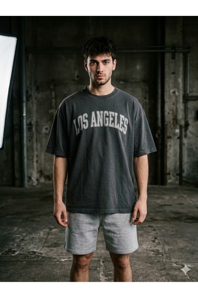 YRN COLLECTION Unisex Sports Shorts T-Shirt Set – Oversized Summer Casual Spo...