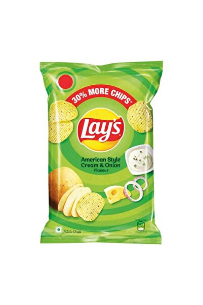 Lay's LAYS AMERICAN STYLE CREAM & ONION 82GM
