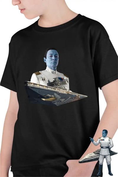 OEM Παιδικό Αγορίστικο T-shirt Thrawn Imperial Star Wars Destroyer Grand Admiral