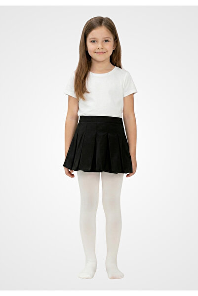 Penti Dres fetițe Micro 40 DEN- mat, opac, culoare alb