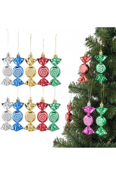 VALICLUD Χριστουγεννιάτικη Διακόσμηση Γλυκά Χριστουγεννιάτικα Αξεσουάρ Κρεμαστό