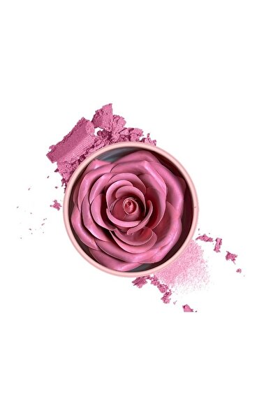 SELA Blush de lungă durată, 3,5 gr forma petale de trandafir, 03,