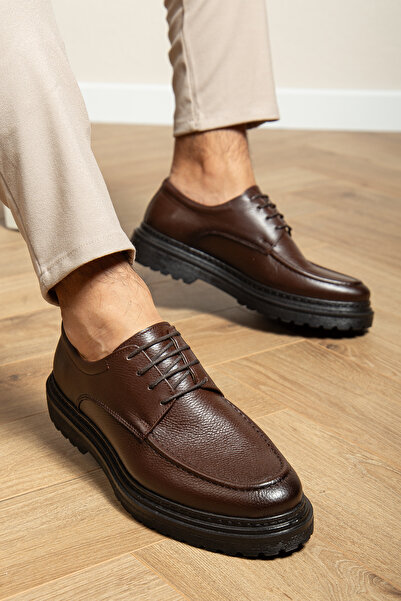 maximoda Genuine Leather, Thick Sole, Stitched, Inner and Outer Leather Men's...