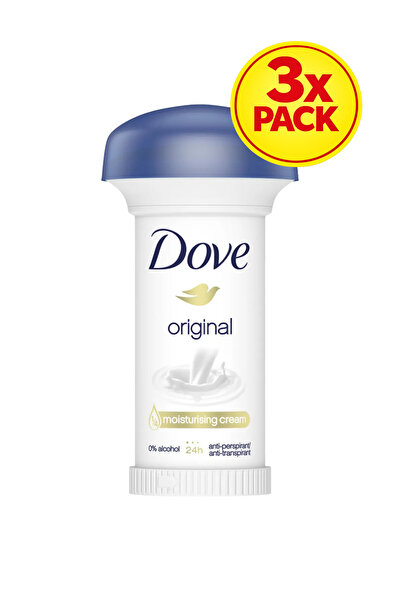 Dove 3x PACK DEODORANT 50ML MUSHROOM CREAM